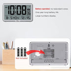 WallarGe Auto Set Digital Wall Clock Battery Operated, Desk Clocks - Image 5