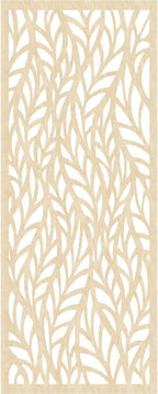 33 3/8"W x 84 3/8"H x 3/8"T Ortonville Decorative Fretwork Wood Wall Panels - Image 2
