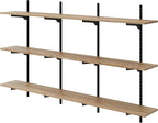 Wallniture Turin 60 Inch Long Adjustable Wall Shelf, Hanging Shelves - Image 5