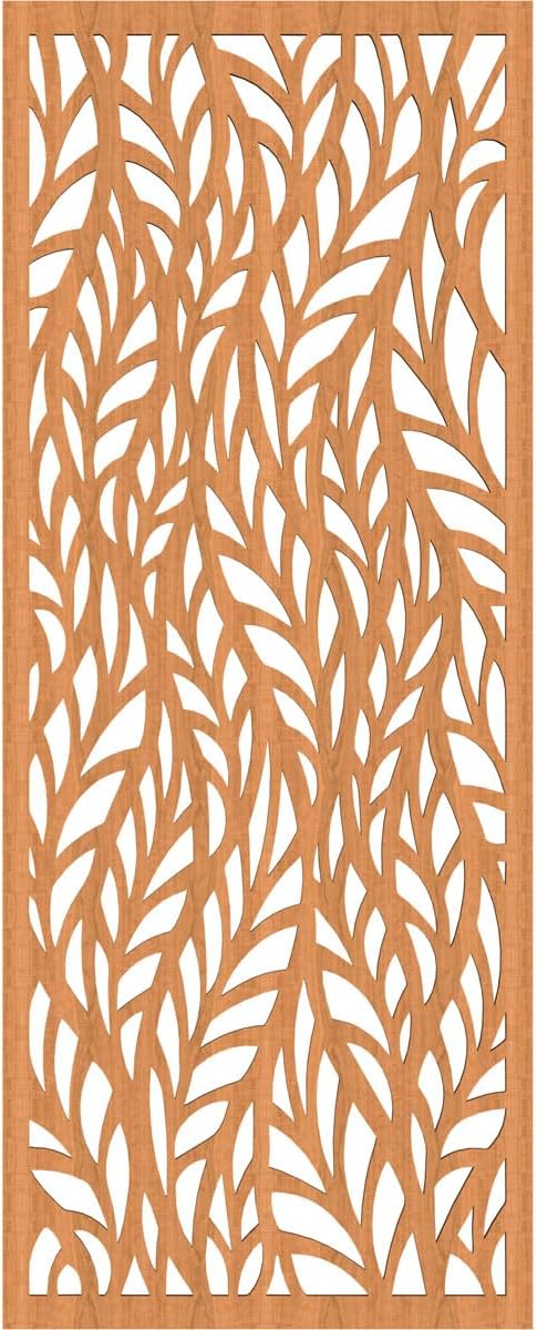 Ortonville Decorative Pierced Fretwork Wood Wall Panels, 15 3/8"W x 39 3/8"H x - Image 2