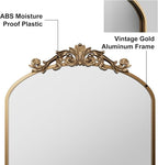 Dewfig Antique Arched Wall Mirror - Image 8