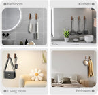 4PCS Foldable Wall Hooks, Flip Down Design - Image 6