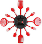 16 Inch Cutlery Kitchen Wall Clocks - Image 5