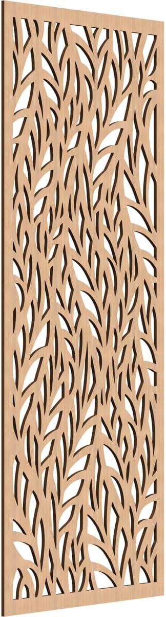 Ortonville Decorative Pierced Fretwork Wood Wall Panels, 29 3/8"W x 74 3/8"H x by EkenaMillwork