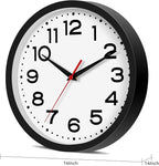 Roymnie Wall Clock Silent Non-Ticking Modern Clock Battery Operated 14 Inch - Image 9