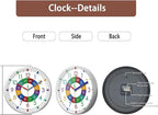 XFM Learning Clock for Kids Silent Non Ticking Battery Operated Colorful - Image 6