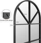 Full Length Mirror, Oversize Wall Mirrors, Farmhouse Standing Mirrors - Image 6