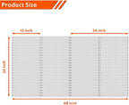 Ultrawall 4 Pcs Metal Pegboard Wall Panels, Peg Boards - Image 2