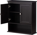Spirich Bathroom Cabinet Wall Mounted, Wood Hanging Cabinets - Image 4