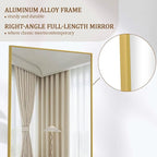 Koonmi 64"x21" Floor Mirror Full Length, Bedroom Floor Body Mirror - Image 3