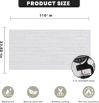 3D Wall Panels Peel and Stick – 23.82"x110" PVC Faux Travertine Texture - Image 2