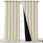 NICETOWN Living Room Completely Shaded Draperies, Privacy Protection & Noise - Image 2