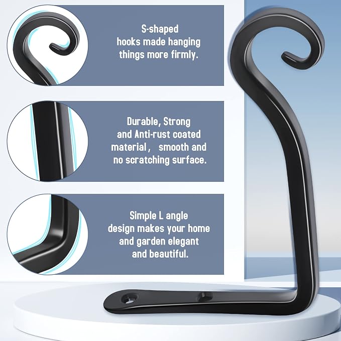 FEED GARDEN Heavy Duty Plant Hooks - Image 3
