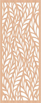 23 3/8"W x 59 3/8"H x 1/4"T Ortonville Decorative Fretwork Wood Wall Panels - Image 2