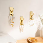 pickpiff Brushed Gold Self Adhesive Coat Hooks - Image 6