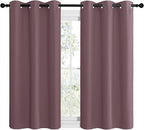 NICETOWN Dry Rose Room Darkening Curtains - Image 2