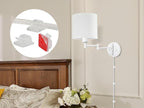 GOODATE Plug in Wall Sconces - Image 8