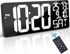18 Inch Oversized Digital Wall Clock by Xflyee