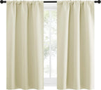 NICETOWN Kitchen Curtains, Short Blackout Curtains & Drapes, Home Decoration - Image 2