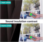 NICETOWN Full Shading Curtains 90 inches Long 2 Panels Set - Image 4