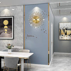 Large Wall Clocks for Living Room Decor Modern Gold Silent Wall Clock Battery - Image 2