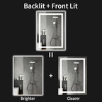 LED Bathroom Mirrors 36"x40" Bathroom Mirror - Image 2