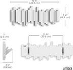Umbra Sticks Wall-Mounted Coat Rack Rail Hook - Image 3