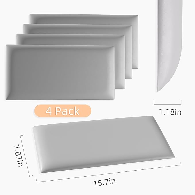3D Anti-Collision Wall Padding for Kids, Self-Adhesive headboard Panels for wall - Image 3