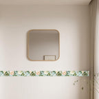 IVN Wallpaper Border Peel and Stick Wall Floral Bee Decorative Wall Trim Self - Image 6
