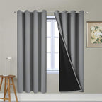 Yakamok Gray Full Shading Curtain Panels by Yakamok