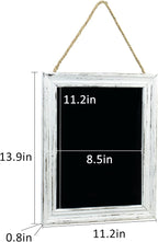 SANY DAYO HOME Rustic Wall Hanging Magnetic Chalkboard Signs 14 x 11 inches - Image 3