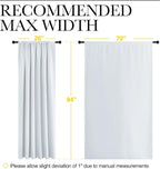 NICETOWN Bedroom Window Curtain Panels - Image 7