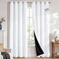 NICETOWN 100% Blackout Window Curtain Panels, Cold and Full Light Blocking by NICETOWN