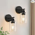 Zarbitta Set of 2 Wall Sconces for Bathroom, Bathroom Wall Lamp for Mirror by Zarbitta
