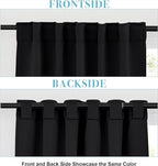 RYB HOME Bathroom Curtains Blackout - Image 3