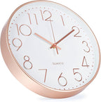 Wall Clock Non-Ticking Silent Modern Simple Style Round Decor Clock - Image 2