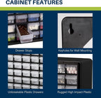 Akro-Mils 64-Drawer Plastic Drawer Storage Cabinet - Image 4