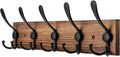 Kuhome Coat Rack Wall Mount Wooden Hat Rack by Kuhome