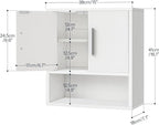 HOOBRO Bathroom Wall Cabinet, Medicine Cabinet, 15 x 7.1 x 16.1Inches, - Image 3