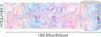 HOMETITUTE Wallpaper Border Peel and Stick Wall Border 4x196 Inch Iridescent - Image 3