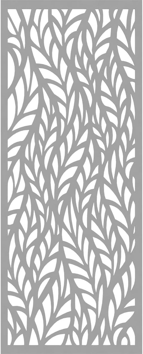 25 3/8"W x 64 3/8"H x 3/8"T Ortonville Decorative Fretwork Wall Panels in - Image 4