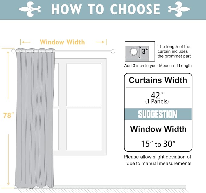 ChrisDowa Brownout Curtains 78 inches Long - Image 5