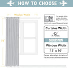 ChrisDowa Blackout Curtains 78 inches Long - Image 5