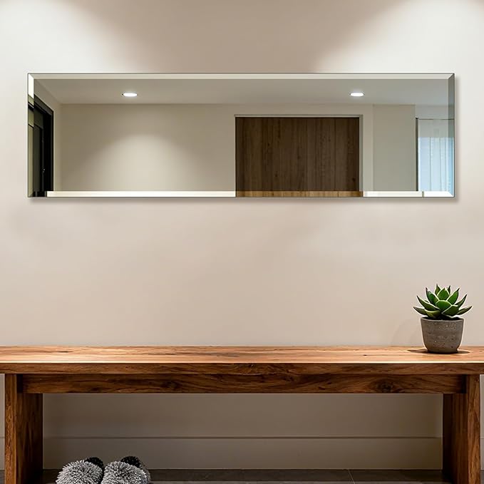 Ruomeng Frameless Full Length Mirror - Image 3