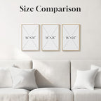 3 Piece Framed Canvas Floral Wall Art - Image 8
