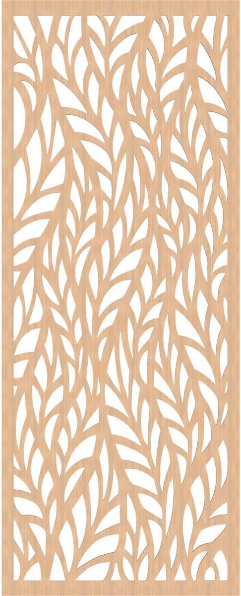Ortonville Decorative Pierced Fretwork Wood Wall Panels, 35 3/8"W x 89 3/8"H x - Image 4