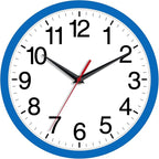 Rohioue Wall Clock Modern 8 Inch Battery Operated Silent Non Ticking Small by RohioueWallClock