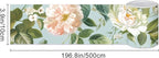 IVN Wallpaper Border Peel and Stick Wall Floral Bee Decorative Wall Trim Self - Image 3