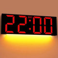 JALL 22'' Large Digital Wall Clock, Big LED Number Dispaly, Night Light by JALL