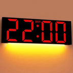 JALL 22'' Large Digital Wall Clock, Big LED Number Dispaly, Night Light by JALL